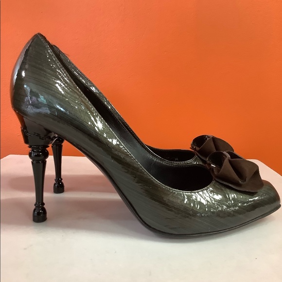 Celine Jade Green Pumps - Picture 1 of 12
